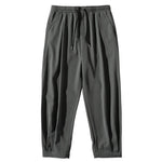 Men's Ice Silk Ankle-Length Pants | Lightweight Breathable Comfort Fit