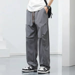 Men's Ice Silk Cargo Pants | Lightweight Breathable Comfort Fit | Plus Size Available