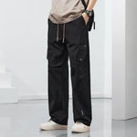 Men's Ice Silk Cargo Pants | Lightweight Breathable Comfort Fit | Plus Size Available
