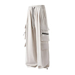 Men's Ice Silk Cargo Pants | Lightweight Waterproof Comfort Fit | Casual Versatile Design