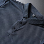 Men's Ice Silk Short Sleeve Polo Shirt | Smooth Breathable Summer Essential
