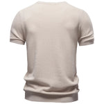 Men's Ice Silk O-Neck T-Shirt | Lightweight Breathable Everyday Comfort