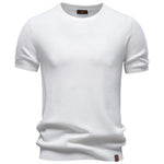 Men's Ice Silk O-Neck T-Shirt | Lightweight Breathable Everyday Comfort