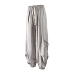 Men's Ice Silk Pleated Pants | Lightweight Breathable Summer Casual Fit | Effortless Daily Comfort