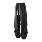 Men's Ice Silk Pleated Pants | Lightweight Breathable Summer Casual Fit | Effortless Daily Comfort