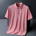 Men's Ice Silk Polo Shirt | Breathable Comfort for Active Days