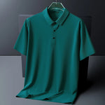Men's Ice Silk Polo Shirt | Breathable Comfort for Active Days