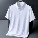 Men's Ice Silk Polo Shirt | Breathable Comfort for Active Days