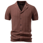 Men's Ice Silk Polo Shirt | Breathable Short Sleeve Business Top | Stylish Summer Wear