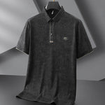 Men's Ice Silk Polo Shirt | Stylish Breathable Summer Essential