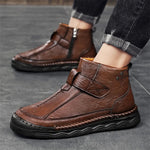 Men's Italian Leather Ankle Boots | Premium Comfort and Classic Style
