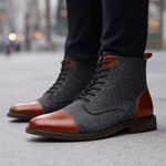 Men's Leather Boots | Structured Everyday Fit