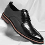 Men's Leather Dress Sneakers | Refined Smart-Casual Fit