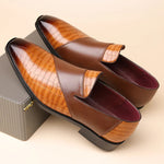 Men's Italian Leather Penny Loafers | Refined Orthopedic Comfort Design