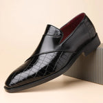 Men's Italian Leather Penny Loafers | Refined Orthopedic Comfort Design