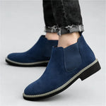 Men's Leather Chelsea Ankle Boots | Sleek Winter Formal Design
