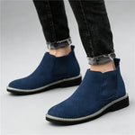 Men's Leather Chelsea Ankle Boots | Sleek Winter Formal Design