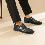 Men's Leather Gladiator Sandals | Stylish All-Day Comfort Fit