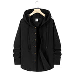 Men's Lightweight Hooded Shirt | Casual Summer Comfort Fit