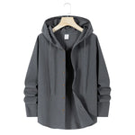 Men's Lightweight Hooded Shirt | Casual Summer Comfort Fit