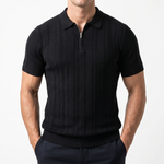 Men's Lightweight Knit Polo Shirt | Classic England-Inspired Summer Style