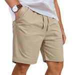 Men's Lightweight Linen Casual Shorts | Breathable Oversized Comfort Fit