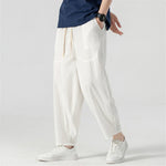 Men's Linen Baggy Pants | Lightweight Breathable Summer Comfort