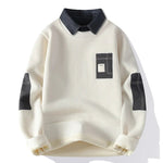 Men's Merino Knit Denim Shirt | Vintage-Inspired Tailored Comfort
