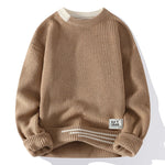 Men's Merino Wool Knit Sweater | Soft Touch Fall-Winter Essential