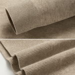 Men's Merino Wool Long Sleeve Polo Shirt | Tailored Soft Comfort Design
