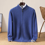Men's Merino Wool Quarter Zip Sweater | Refined Modern Layering Essential