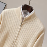Men's Merino Wool Quarter Zip Sweater | Refined Modern Layering Essential