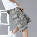 Men's Organic Cotton Cargo Shorts | Relaxed Lightweight Comfort Fit