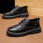 Men's PU Leather Dress Shoes | Sleek All-Day Comfort Design