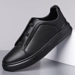 Men's Pebbled Leather Dress Shoes | Structured Comfort Design