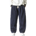 Men's Plush Ribbed Corduroy Sweatpants | Soft Touch Everyday Comfort