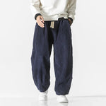 Men's Plush Ribbed Corduroy Sweatpants | Soft Touch Everyday Comfort