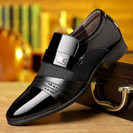 Men's Polished Leather Loafers | Refined Modern Elegance