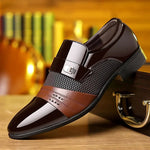 Men's Polished Leather Loafers | Refined Modern Elegance