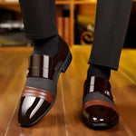 Men's Polished Leather Loafers | Refined Modern Elegance