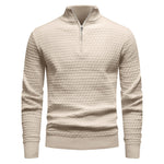 Men's Polyester Half-Zip Sweater | Classic Stylish Comfort Fit