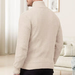 Men's Polyester Half-Zip Sweater | Classic Stylish Comfort Fit