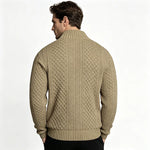 Men's Polyester Jacquard Henley Shirt | Soft Breathable Everyday Essential