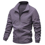 Men's Polyester Spandex Varsity Jacket | Lightweight Breathable Comfort