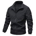 Men's Polyester Spandex Varsity Jacket | Lightweight Breathable Comfort