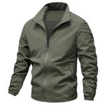 Men's Polyester Spandex Varsity Jacket | Lightweight Breathable Comfort