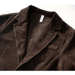 Men's Premium Corduroy Blazer Jacket | Timeless Relaxed Fit Design | Classic Smart-Casual Layering