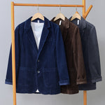 Men's Premium Corduroy Blazer Jacket | Timeless Relaxed Fit Design | Classic Smart-Casual Layering