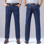 Men's Premium Cotton Denim Jeans | Timeless Structured Comfort Fit