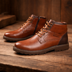 Men's Premium Italian Leather Boots | Refined All-Day Comfort Style